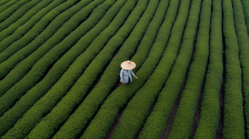 自然茶园茶叶采茶人采茶户外摄影茶园广告,高清,摄影图,摄影图片,图片大全,摄影图免费下载
